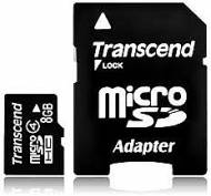 TRANSCEND MICRO SD CLASS 4 8G