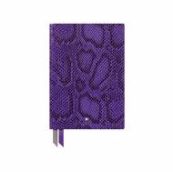  MONTBLANC 119644 Python Print Unisex Violet A5