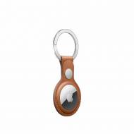 AirTag Leather Key Ring Golden Brown MX4M2ZM1A