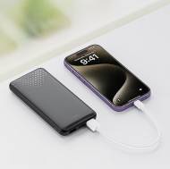 POWERBANK 10.000mA ����� USB A + C XO PB312