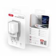 ��������� ������� 18W USB A XO L157 (EU) QC3.0 18W CHARGER WHITE