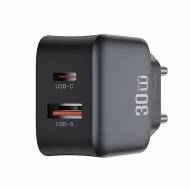 ��������� ������� ������ USB A 18W + TYPE C 30W XO L156