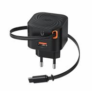 ��������� ������� ������ USB-A 20W + ������� �����. TYPE C XO L165