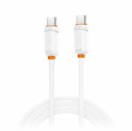 ������� USB TYPE C - TYPE C ����� 1m 60W XO NB-Q302B WHITE