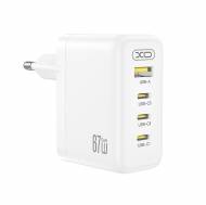 �������� �� 4 ������� 3�USB-C + 1X USB A 67W XO CE39