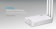 ROUTER 300Mbps 3 KEPAIE AYPM.(N302RTOT)