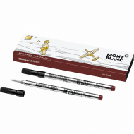 Montblanc 2 Rollerball Pen Refills Medium Brown Le Petit Prince Aviator 119609