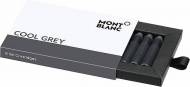 Montblanc   Ink Cartridges 8 per Pack Oyster Gray 105187