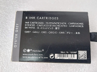 Montblanc   Ink Cartridges 8 per Pack Oyster Gray 105187