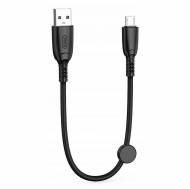 ������� USB A - MICRO USB A 0.25m ����� XO NB247 30W